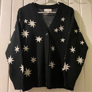 FREE ASSEMBLY star print cardigan-girls XXL(18) EUC